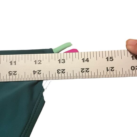 Gianni Bini GB High Waisted Teal Swim Bottom Women's Size Medium - Picture 4 of 6